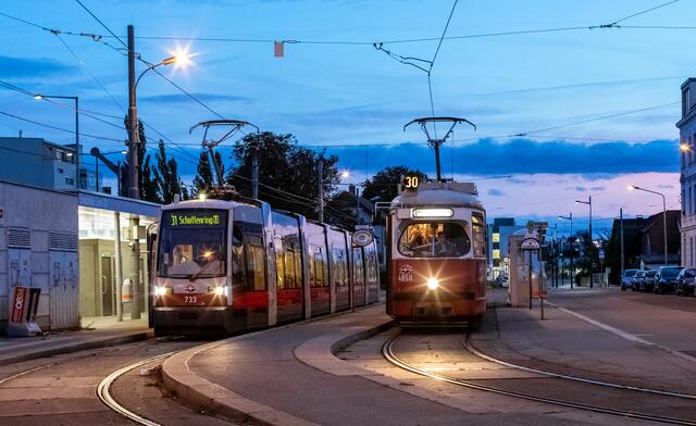 Am Donnerstagnachmittag kam es zu einer Kollision zwischen der Linie 30 und einem Passanten auf der Brünnerstraße. (Archiv) | Foto: Robert Peres 