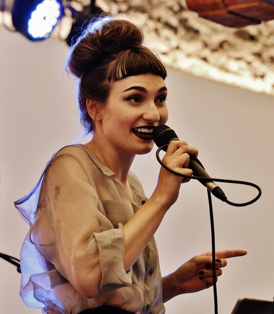 Stimmgewaltig: die 25.-jährige Anna Buchegger aus Abtenau. | Foto: Maria Tiefenbacher-Schöndorfer, 2024