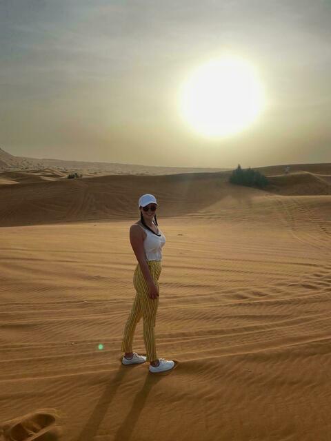 Ines Gruber - Urlaub in Dubai. | Foto: Ines Gruber