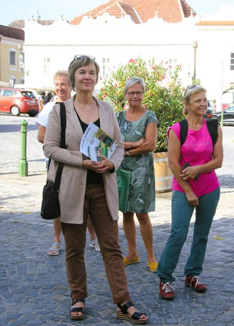 Brigitte Reiter (vorn).