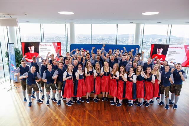 Hungrig nach Medaillen: 47 ausgelernte Fachkräfte unter 22 Jahren aus Österreich haben sich für die Berufsweltmeisterschaften WorldSkills in Lyon qualifiziert. | Foto: Skills Austria