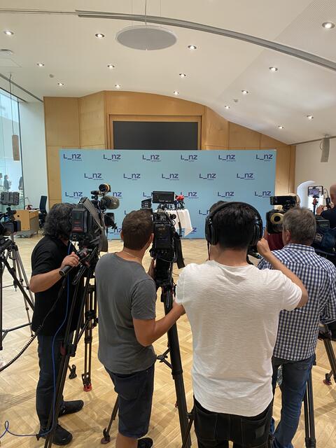Der Linzer Bürgermeister Klaus Luger gab heute im Rahmen einer Pressekonferenz seinen Rücktritt bekannt. | Foto: MeinBezirk