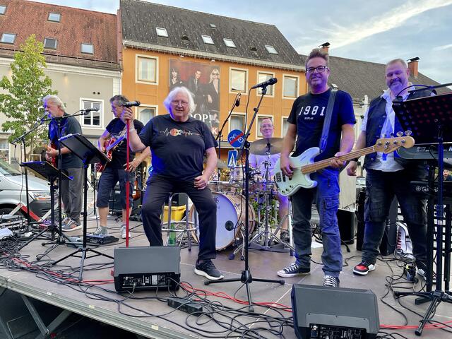 Teddy Gruber und die Musiker hatten großen Spaß