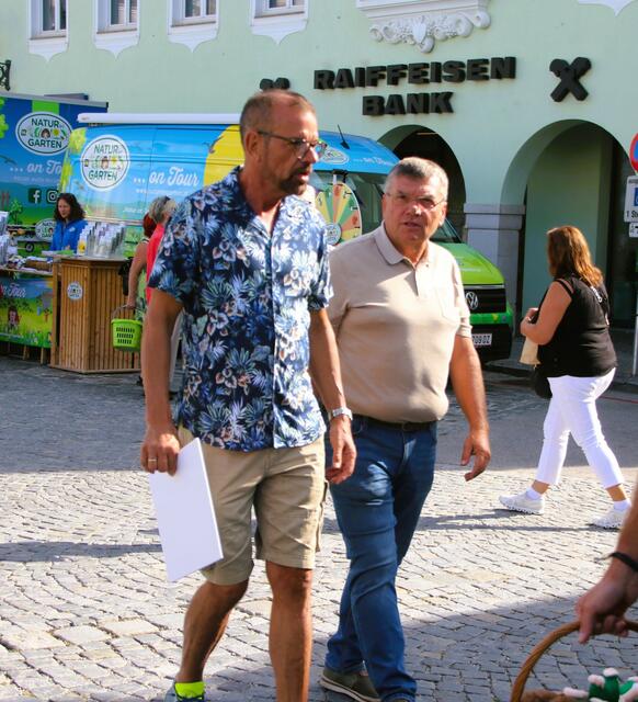 Karl Ploberger und Reinhard Kittenberger.
