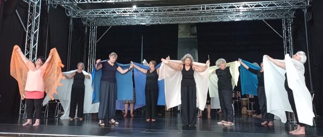 Bei den wilden Alten, die momentan in Weiz arbeiten, weil ihnen dort die Stadt die entsprechende Infrastruktur zur Verfügung stellt, sind auch einige Akteuere aus der Südoststeiermark, wie etwa der Kirchberger Musiker Werner Poglits, beteiligt.
