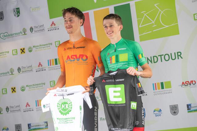 Kristian Haugetun (li) mit Michael Hettegger | Foto: Peter Maurer