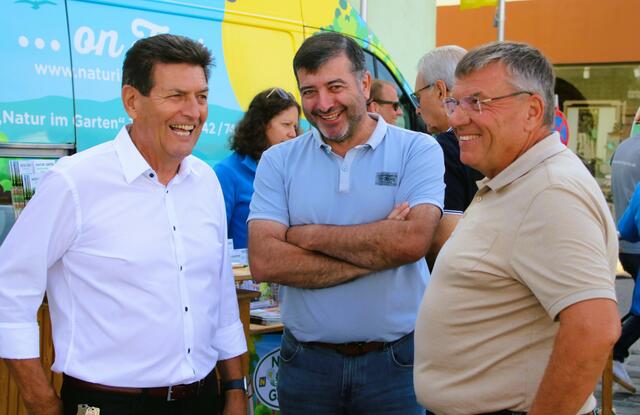 Harald Leopold, Josef Edlinger und Reinhard Kittenberger (v.l.).