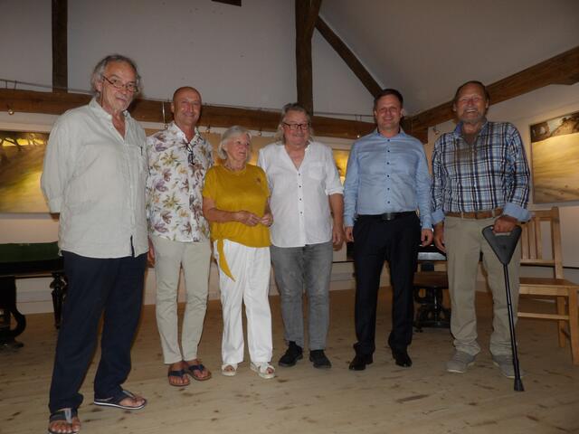 Wolfgang Horvath, Roman Jandrisevits. Eveline Kisser, Werner Schönolt, Philipp Kohl und Gerhard Kisser.