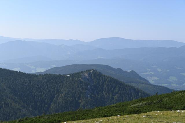 Blick zum Semmering