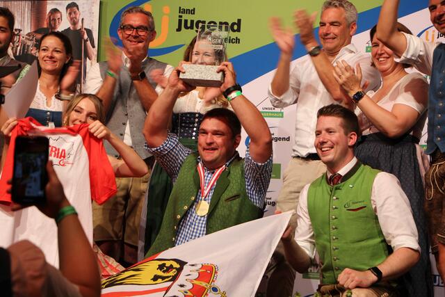Stefan Steiner von der Landjugend Kremsmünster holte den Bundessieg in der Kategorie Beetpflug. | Foto: Veronika Mair