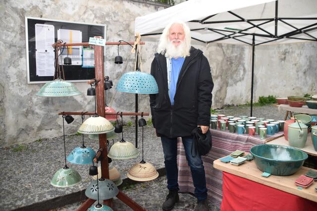 Organisator Michael Brieger ist zufrieden, hätte sich aber doch ein wenig mehr Besucher am Töfpermarkt gewünscht. | Foto: Kendlbacher