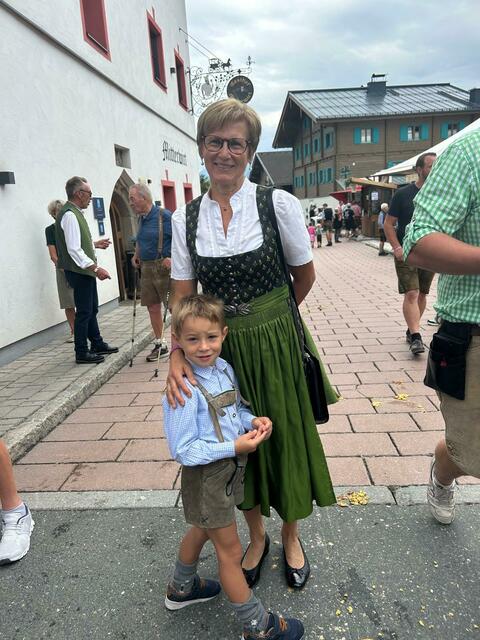 Besuch aus Italien: Enkerl Leonardo mit Oma Renate | Foto: Anita Vorreiter