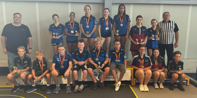 Alle Nachwuchsgewinnerinnen und -gewinner beim gemeinsamen Foto | Foto: Stocksport Burgenland