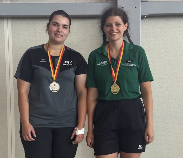 U23 weiblich: Carina Genser, Vanessa Pratscher | Foto: Stocksport Burgenland