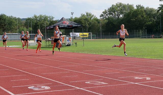 Pauline Steiner, ULC Grein. Siegerin 1.000 m, LM U 16. | Foto: Schaffner