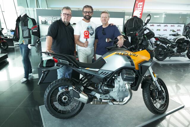 Peter Faber, Mauro Maloberti und Hubert Freiler (v.l.). | Foto: Maximilian Spitzauer