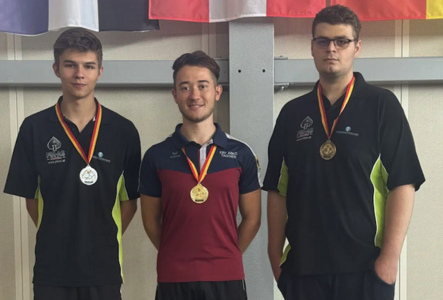 U23 männlich: Fabian Mayer, Rainer Glavanovits, Rafael Bleier | Foto: Stocksport Burgenland