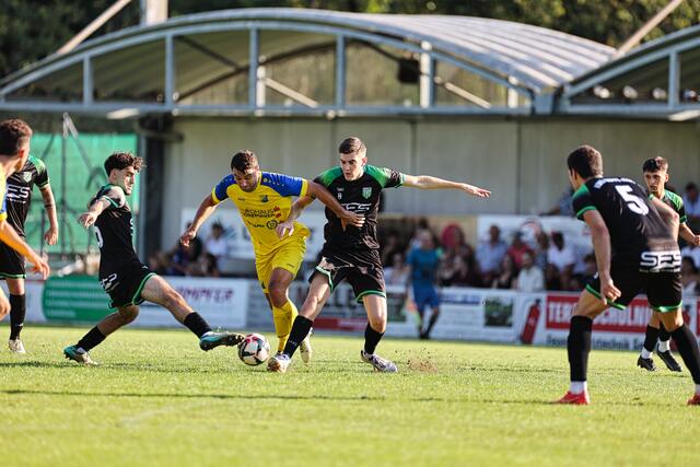 Beim 5:0-Heimsieg über St. Valentin wussten die Bezirksliga Kicker aus Doppl zu überzeugen. | Foto: Reischl