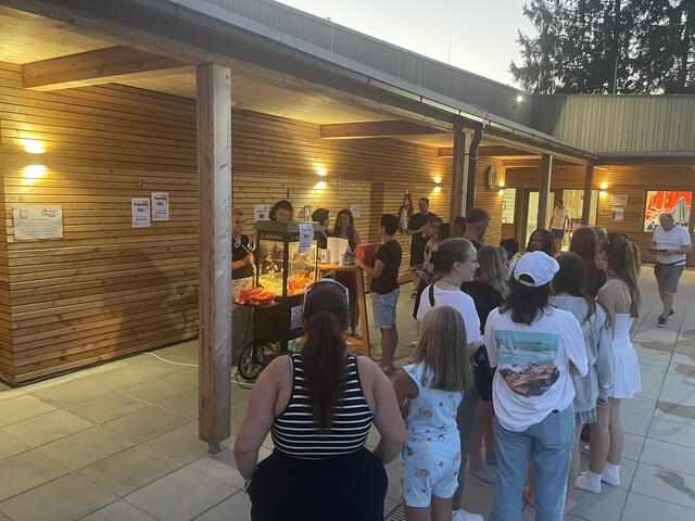 Das Popcorn war im Familienbad Kirchbach sehr gefragt. | Foto: MeinBezirk