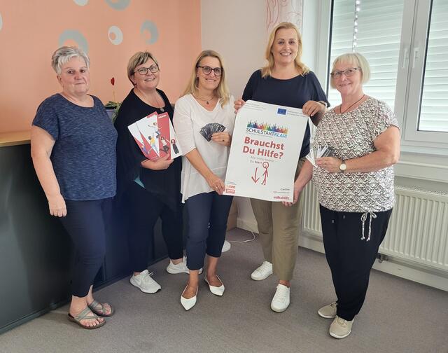 Elisabeth Hölzl, Ilse Lenk (beide Volkshilfe), Landesrätin Ulrike Königsberger-Ludwig, Stadträtin Beate Hochstrasser, Gemeinderätin Regina Öllinger. | Foto: SPÖ