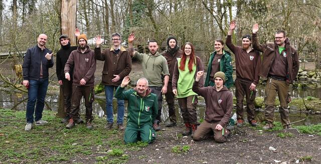 Das Team des Tiergarten Wels.