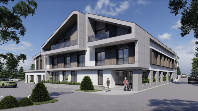 Neues Nahversorger-Zentum Dimbach. | Foto: Foto: Bauwerk Consult Oppenauer GmbH