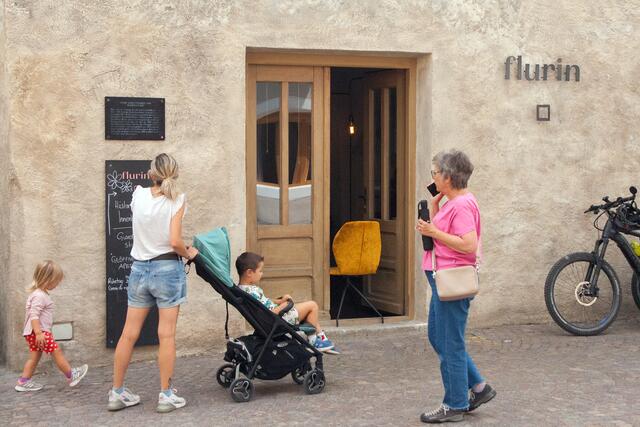 12  1169: An der Ecke zur Laubengasse findet man „Flurin“ ein kleines und fast unscheinbares Haubenrestaurant (Falstaff).  | Foto: © by Ing. Günter Kramarcsik