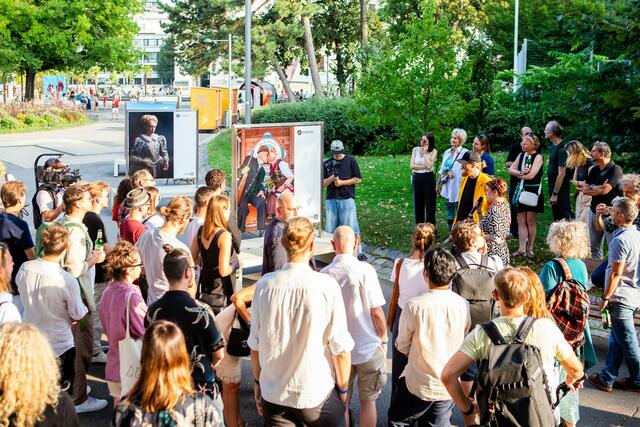 Bis zum 7. Oktober werden an drei Standorten 39 Fotos der Wiener Berufsfotografie ausgestellt. | Foto: William Knaack