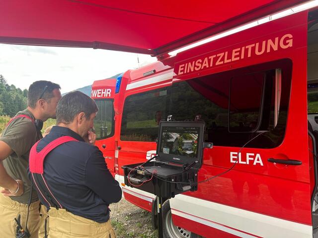 Lungauer Drohnen waren im Einsatz | Foto: OVI Thomas Keidel