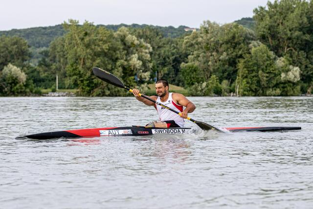 Markus Swoboda tankte im Trainingslager in Tschechien Selbstvertrauen für seine Paradedisziplin 200 Meter Kajak.  | Foto: Swoboda