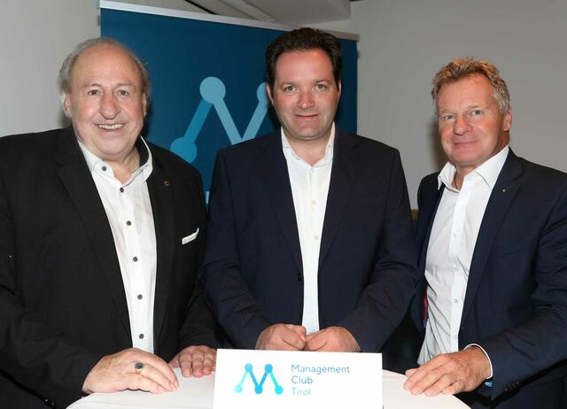 Helmut Lutz (MC Tirol), Minister Norbert Totschnig, Erwin Walch (MC Tirol) | Foto: MC Tirol