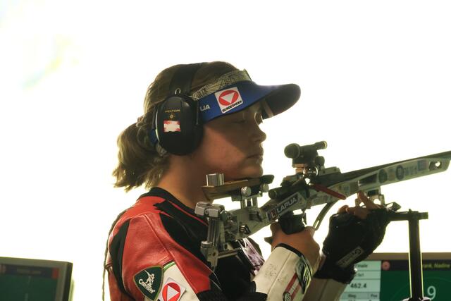 Nadine Ungerank ist nur eine der erfolgreichen Tirolerinnen bei den Staatsmeisterschaften für Kleinkalibergewehre.  | Foto: ÖSB