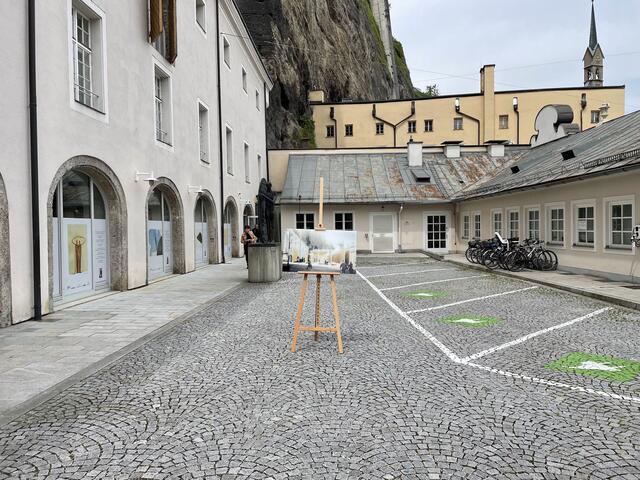 Die Grundidee des Festspielzentrums ist es, den Hof des Schüttkastens für die Allgemeinheit zu öffnen, um so eine neue Begegnungszone Altstadt mit einem neuen Veranstaltungssaal zu schaffen. | Foto: Martin Schöndorfer, 2023