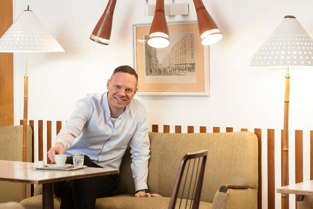 Thomas Hahn ist einer der Geschäftsführer und kümmert sich um den operativen Bereich. | Foto: Cafe Prückel / Roland Unger