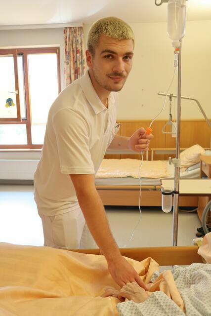 Ex-Zivildiener Alex Vogel. | Foto: PBZ Vösendorf