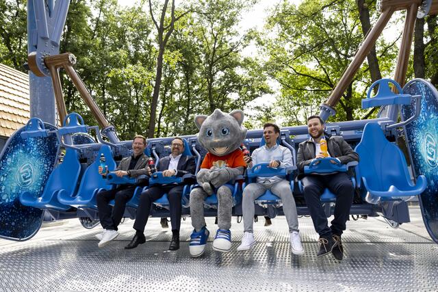 Oliver Vrana (Regional Sales Manager), Stefan Bletzacher (Sales Lead – Out of Home), Marcel Krakhofer (Business Developer), Christoph Sloboda (Sales Team Lead), alle Coca-Cola HBC Österreich.

 | Foto: Coca-Cola HBC 