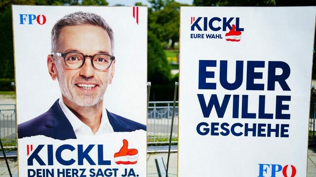 Ein Abt des Stifts Lilienfeld kritisiert FPÖ-Plakat.  | Foto: ©APA/EVA MANHART