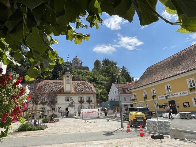 2024 hat Ehrenhausen a.d. Weinstraße viel Geld und auch Geduld in die Sanierung des Ortsgebiets gesteckt. 2025 geht es munter weiter. | Foto: Waltraud Fischer