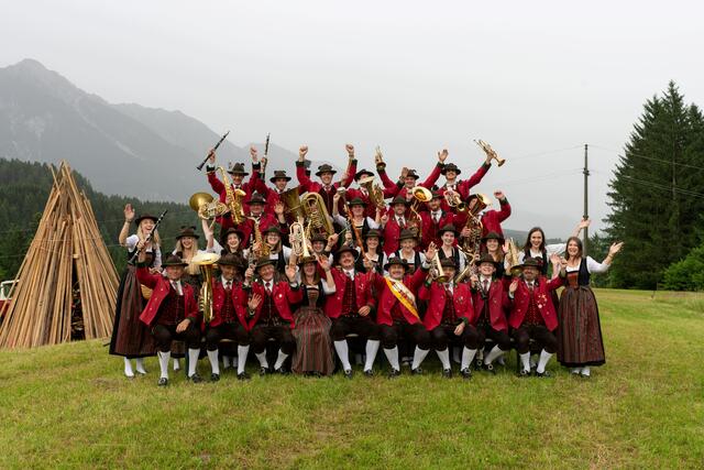 Der Musikverein „Almrausch Mitschig“ feiert am 28. September sein 70-jähriges Jubiläum. | Foto: Martin Wastian 