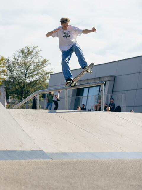 Marvin Enzinger in Action.  | Foto: Foto: Hannes Mautner