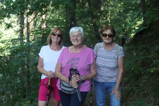 Kurz nach der Eröffnung wurden auch schon die ersten Damen gesichtet. Mühelos und mit viel Freude wanderten sie von Seeboden aus über den Liesersteig. | Foto: MeinBezirk