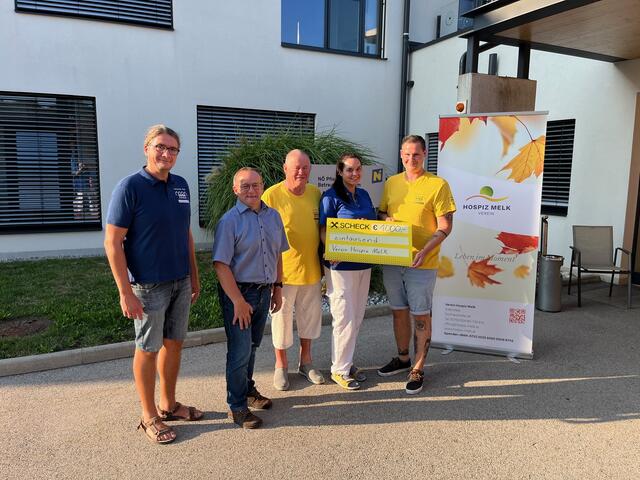 Erwin Gutlederer, Geschäftsführer Johannes Preissl, Andreas Fuchs, Lisa Gwiss und Obmann Benjamin Steyrer | Foto: Benjamin Steyrer