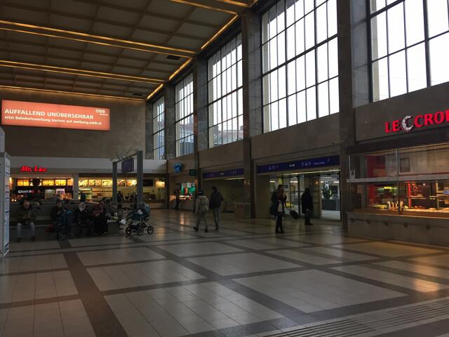 Der Westbahnhof wurde von den Fahrgästen zum am besten bewerteten in Wien gewählt. | Foto: Aigner/MeinBezirk