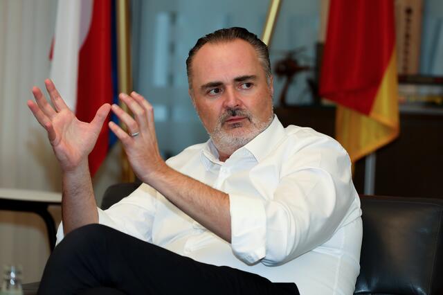 Landeshauptmann Hans Peter Doskozil fordert raschere Abwicklung der Unterstützungszahlungen für Hochwasseropfer. | Foto: LMS