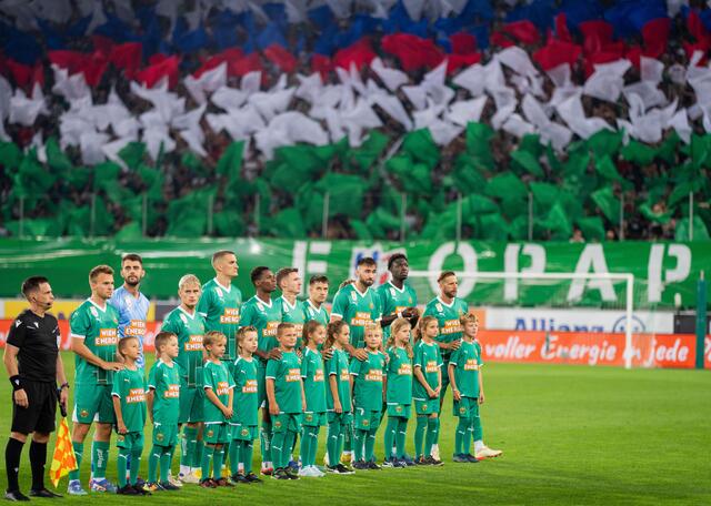 SK Rapid schaffte nicht den Einzug in die Gruppenphase der UEFA Europa League. | Foto: GEORG HOCHMUTH / APA / picturedesk.com