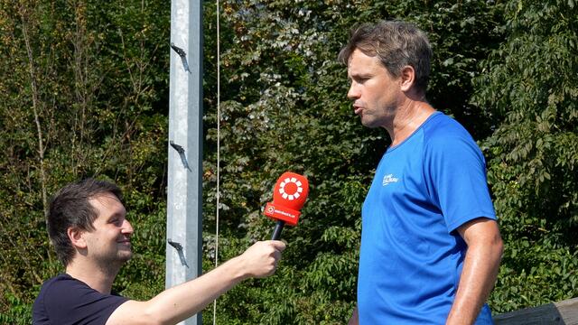 Michael Grubinger (ÖSV) im Interview. | Foto: Schubert