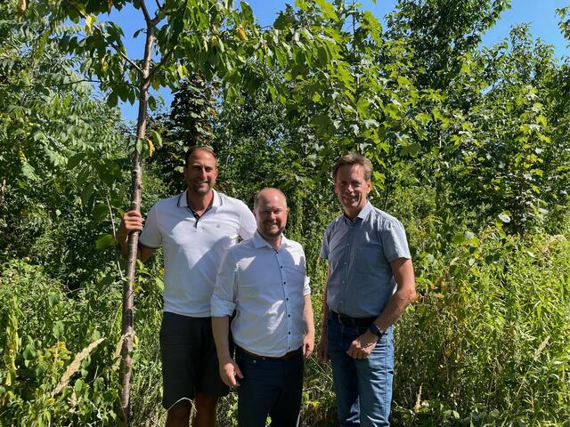 GR Stefan Mayerhofer, Bgm. Michael Nistl und GR Markus Schöberl. | Foto: Gemeinde