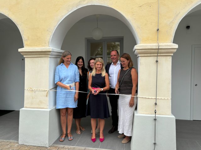 Das neue Team der Bildungsabteilung in Gleisdorf, rund um Leiterin Johanna Tesar (Mi.). | Foto: MeinBezirk/Engelmann