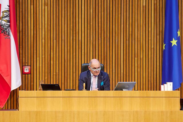 Nationalratspräsident Wolfgang Sobotka (ÖVP) ist nach wie vor Schlusslicht. | Foto: Parlamentsdirektion/Thomas Topf