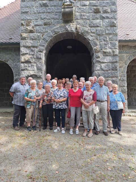 ...vor der Fatima Kapelle...